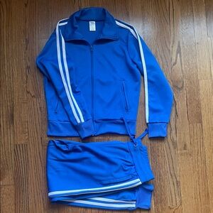 Balera Royal Blue Track Jacket and Pants Set